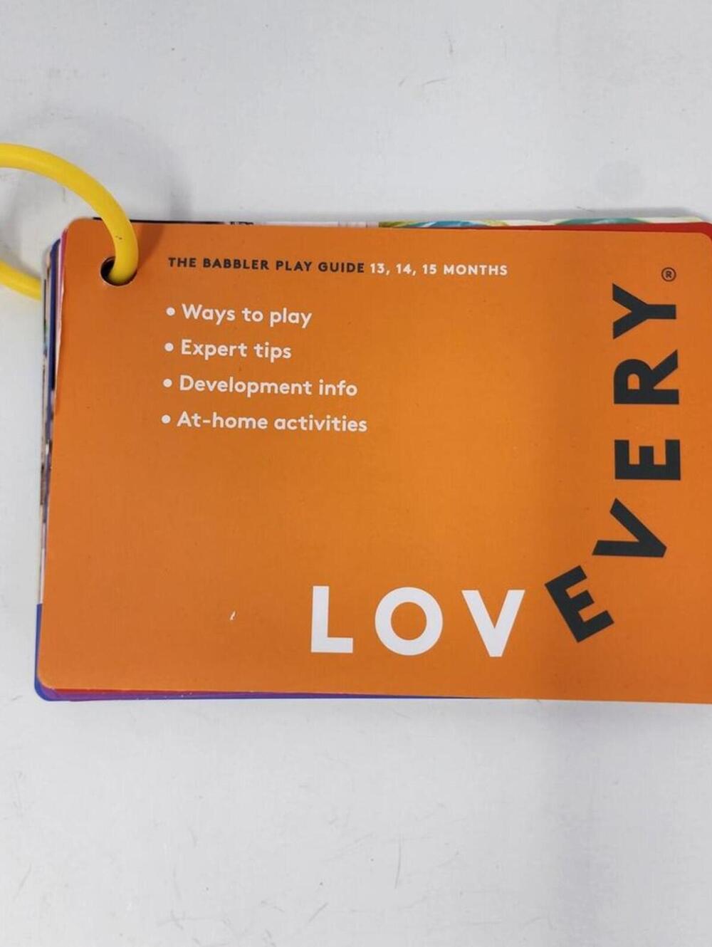 Lovevery Activity Booklet - 13, 14, 15 Month